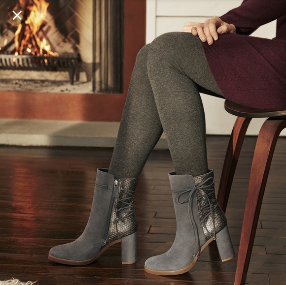 Johnston & Murphy Shoes - Johnston & Murphy lace wrap bootie